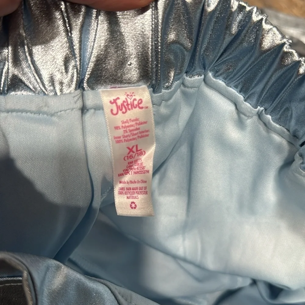 Justice skirt with shorts for girls